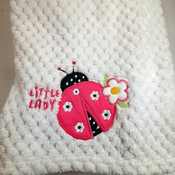 Zak and Zoey Bedding Zak Zoey Little Lady Baby Blanket Ladybug